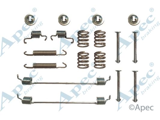 APEC BRAKING Комплектующие, тормозная колодка KIT808